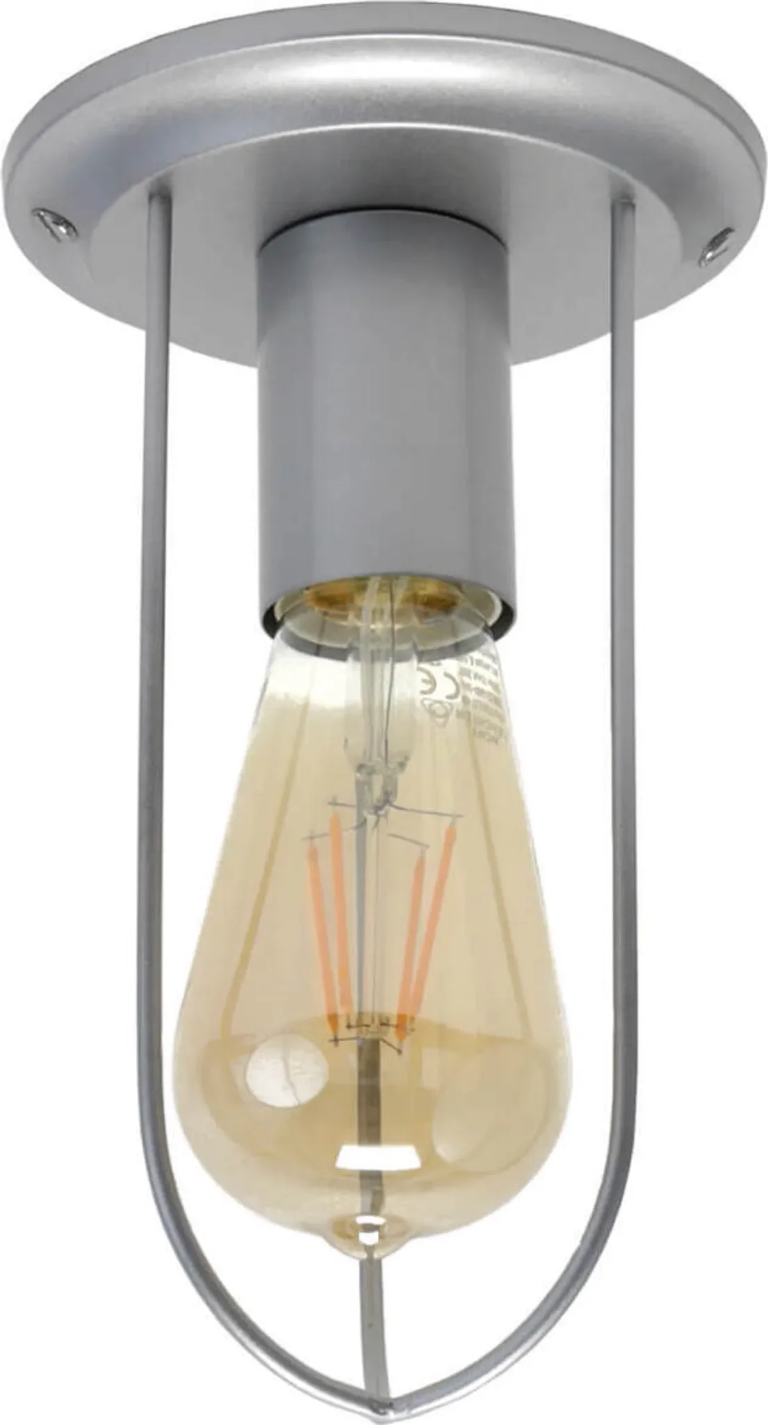 Licht-Erlebnisse – Deckenleuchte „STEPP“ E27, Grau