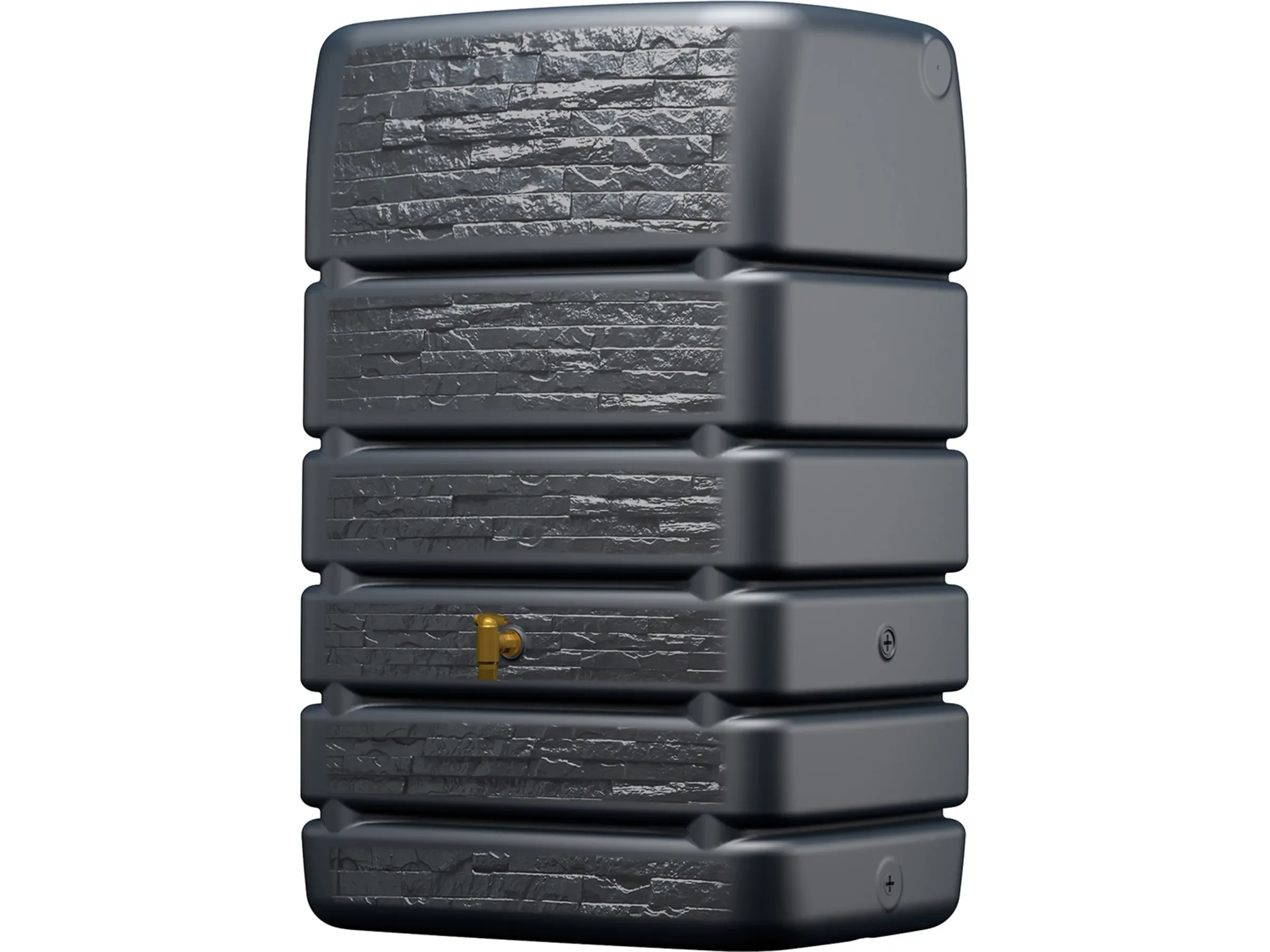 4Rain SLIM STONE DECOR 510 L Graphite Regentonne 211840