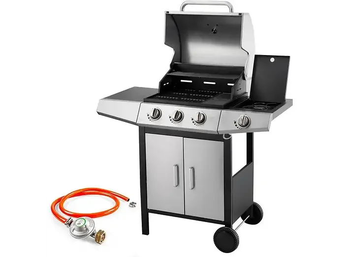 FIELDMANN FIE8590669287628 Kohlegrill Schwarz BBQ Outdoor Garten