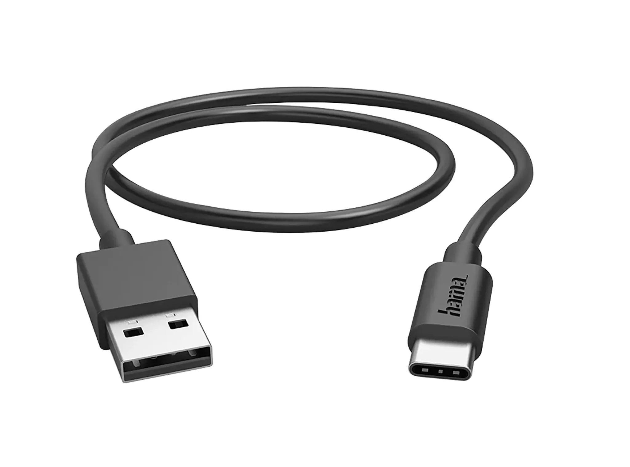 Hama USB-A auf USB-C Ladekabel – 0,5 m, Schnellladen