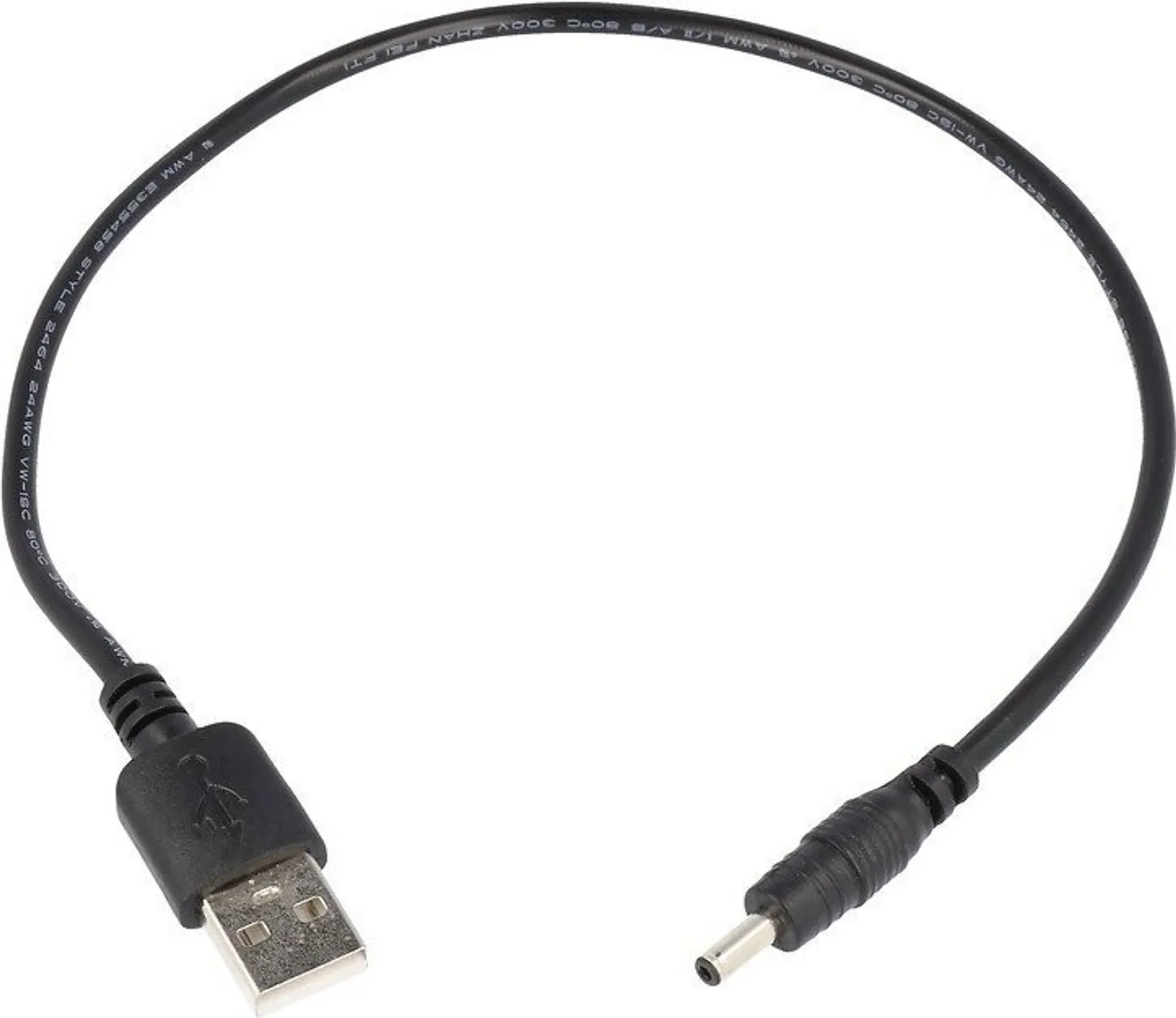 Luminara USB-Ladekabel für LED-Teelicht – Schwarz