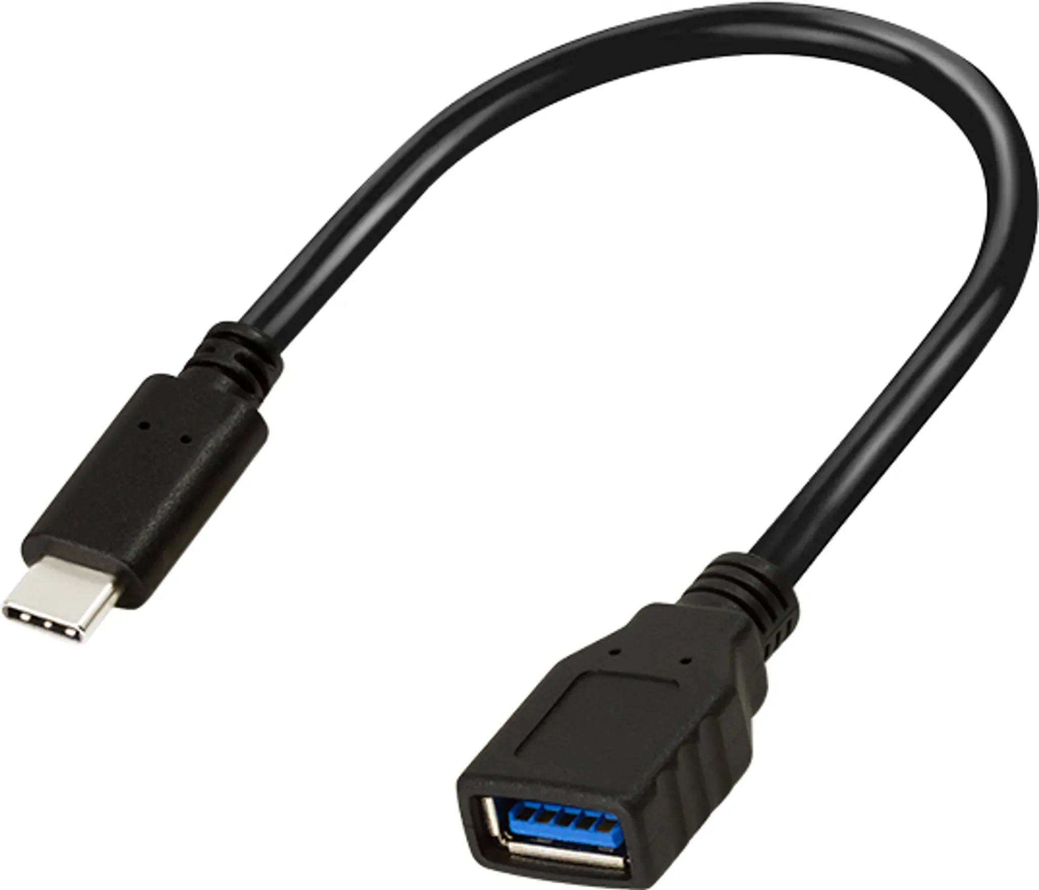 LogiLink USB-C auf USB-A Adapterkabel – 0,15 m, USB 3.1