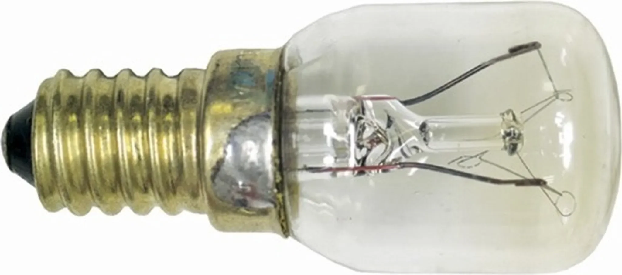 Bosch – E14 Kühlgerätelampe, 15 W, Röhrenform, klar