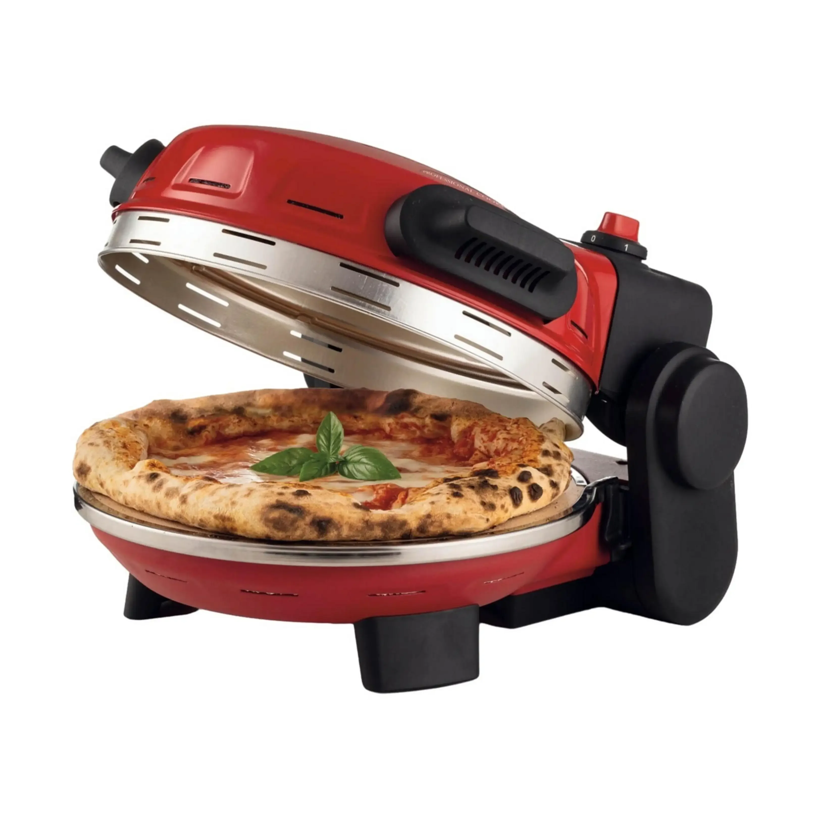 ARIETE 00C093400AR0 Elektrischer Pizzaofen 1500 W Rot Pizzamaker