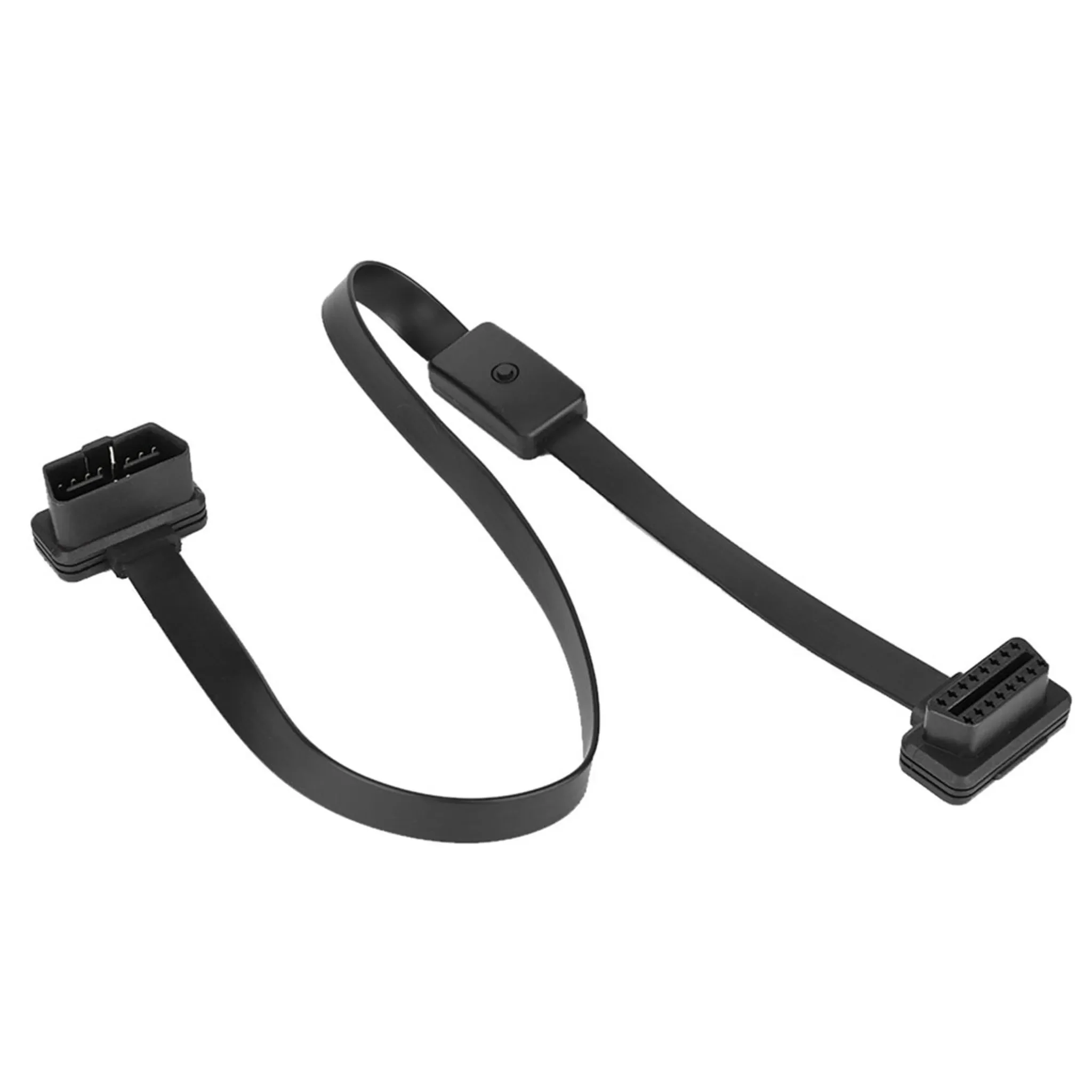 Cocosity OBD2-Verlängerungskabel – 16-Pin Stecker auf Buchse, 60 cm, mit ON/OFF-Schalter