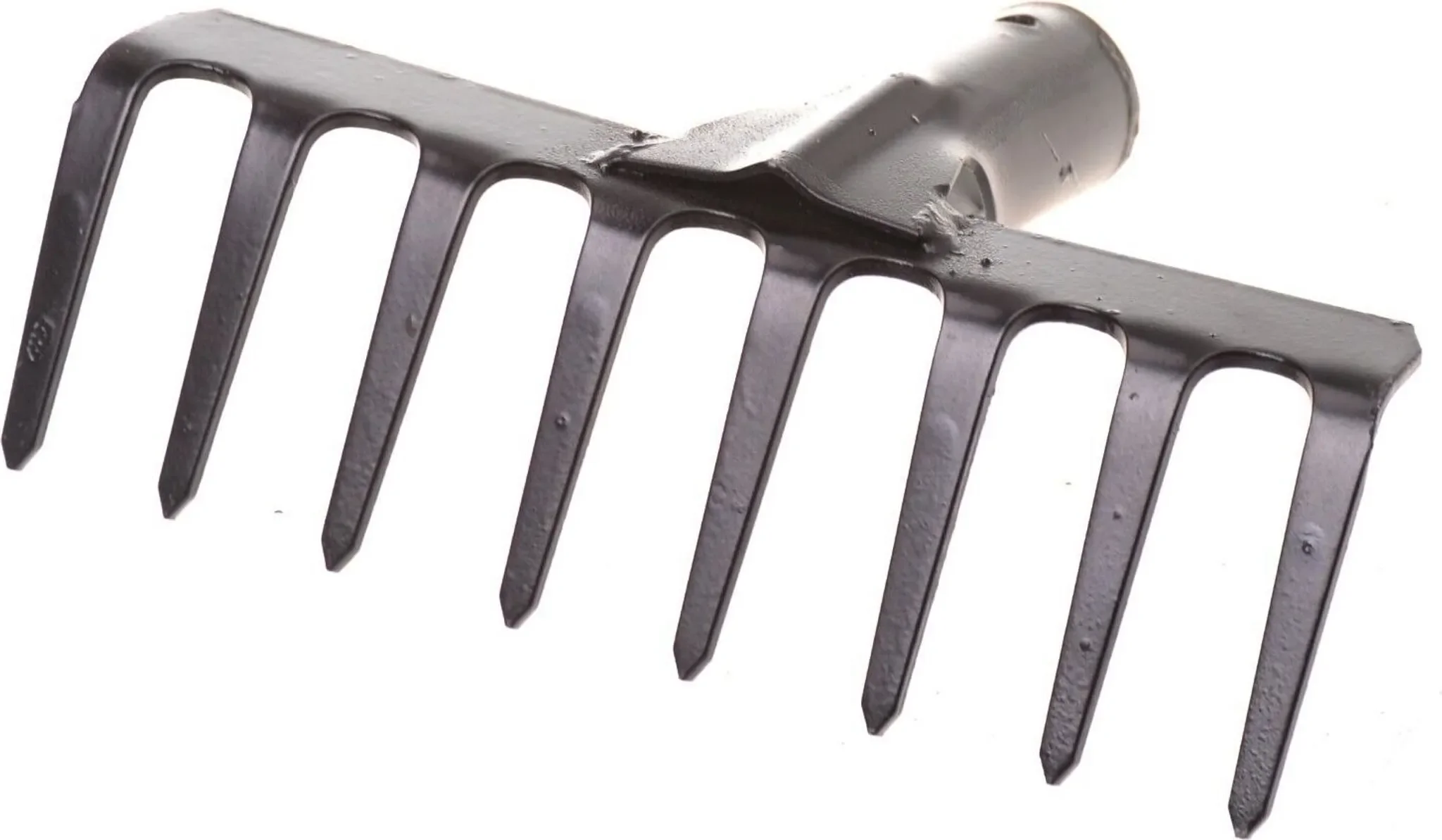 Aqbau® – Metall-Gartenrechen / Heurechen (8 Zinken, 200 mm)