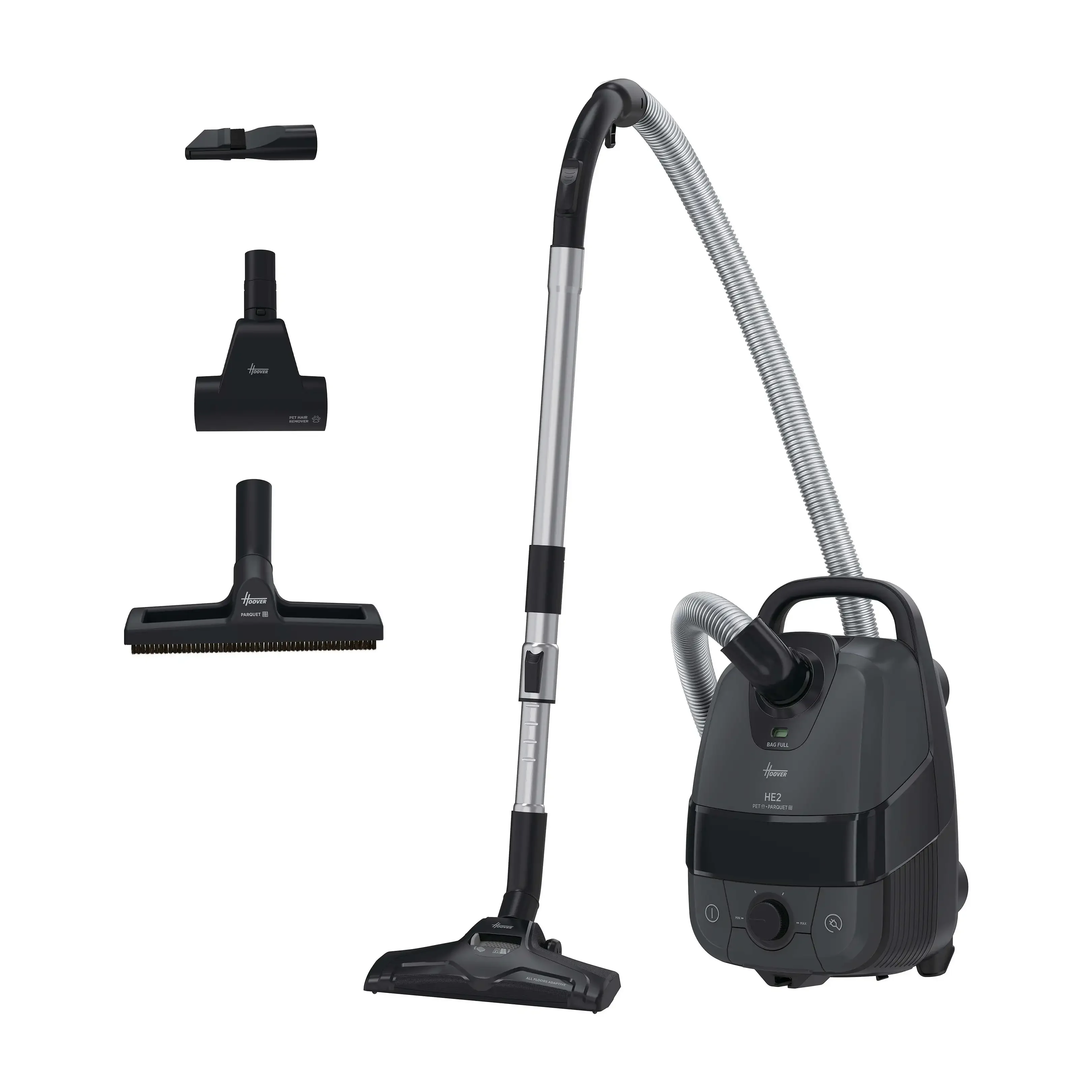 HOOVER HE210P 011 Bodenstaubsauger 850 Watt schwarz